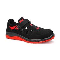 Batai ELTEN Lonny Raudona Easy ESD S1P, juodi/raudoni 37