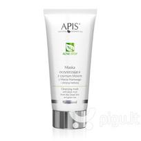 dumbliai - Valomoji veido kaukė su juodaisiais dumbliais Apis Acne-Stop, 200 ml - 2 nuotrauka