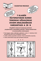 7 klasės matematikos kurso teminiai uždaviniai dviem analogiškais variantais A i r B