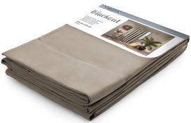 AmeliaHome Pleat Blackout Curtains Beige 140x270cm
