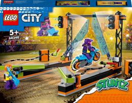 zaislas kardas - Konstruktorius LEGO City Kaskadininkų iššūkis su kardais - 1 nuotrauka