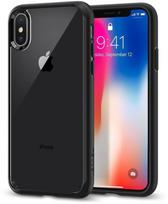 iphone xs deklas - Spigen Ultra Hybrid Back Case For Apple iPhone X/XS Black - 1 nuotrauka