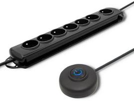 Qoltec 50171 Surge Protector w/ Foot Switch