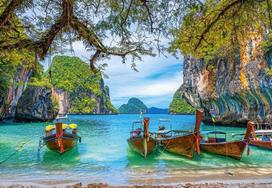 puzzle 1500 - Dėlionė Castorland Beautiful Bay In Thailand, 1500 vnt. - 2 nuotrauka