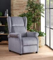 masazo foteliai - Fotelis Halmar Agustin-M With Massage Function, pilkas, 75 cm x 92 cm x 107 cm - 10 nuotrauka