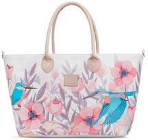 kinderkraft vezimelis - Krepšys KinderKraft Shopper Bag Mommy, balta/įvairių spalvų - 3 nuotrauka