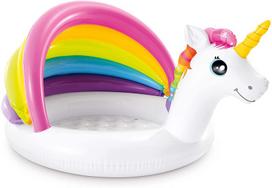 Intex Baby Pool Unicorn White / Colorful, Age 1-3, 127 x 102 x 69 cm
