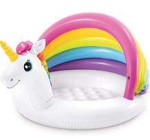 baseino ratas - Intex Baby Pool Unicorn White / Colorful, Age 1-3, 127 x 102 x 69 cm - 4 nuotrauka