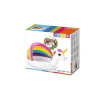 baseino ratas - Intex Baby Pool Unicorn White / Colorful, Age 1-3, 127 x 102 x 69 cm - 5 nuotrauka