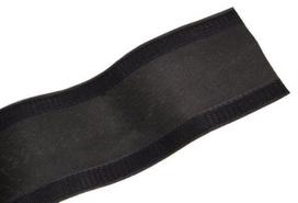 velcro laidu - Maclean Cable Orgraniser Cover Black - 4 nuotrauka