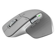 pelite - LOGITECH MX MASTER 3S Pale Grey (Balta) - 4 nuotrauka
