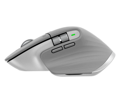 pelite - LOGITECH MX MASTER 3S Pale Grey (Balta) - 6 nuotrauka