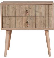 stalas 60 40 - Naktinis staliukas Kalune Design 863 (VIII), 61 cm, ąžuolo spalvos - 2 nuotrauka