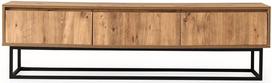 TV staliukas Kalune Design Tilsim 180 cm, rudas/juodas