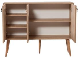 komoda 120 - Komoda Kalune Design 863 (VII), 120 cm, ąžuolo/smėlio spalvos - 2 nuotrauka