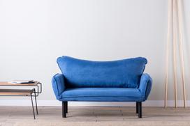 melyna sofa lova - Sofa Kalune Design Chatto, mėlyna - 7 nuotrauka