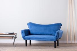 melyna sofa lova - Sofa Kalune Design Chatto, mėlyna - 8 nuotrauka