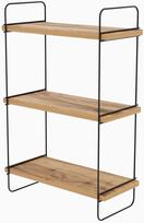 Pakabinama lentyna Kalune Design Wall Shelf 854, šviesiai ruda/juoda