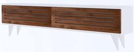 40 tv stovas - TV staliukas Kalune Design Hill, rudas/baltas - 2 nuotrauka