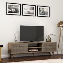 tv staliukai - TV staliukas Kalune Design New York, pilkas - 5 nuotrauka