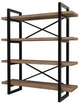 Pastatoma lentyna Kalune Design Makro, ruda/juoda