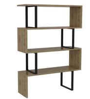 Pastatoma lentyna Kalune Design Adriana, šviesiai ruda/juoda