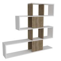 Pastatoma lentyna Kalune Design Karlin II, balta/ruda