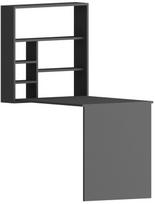 Rašomasis stalas Kalune Design 550 (II), 154,2 cm, pilkas