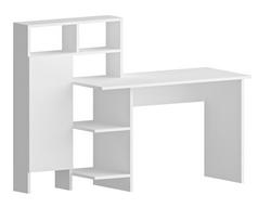 Rašomasis stalas Kalune Design 550 (I), 111,8 cm, baltas