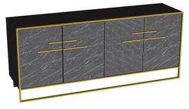 Kalune Design Konsolė Polka - Juodas