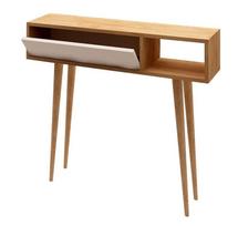 zurnalinis staliukas azuol - Šoninis staliukas Kalune Design Oseyo, rudas/baltas - 1 nuotrauka