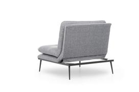 fotelis hanah - Fotelis Kalune Design Martin Solo, pilkas - 5 nuotrauka