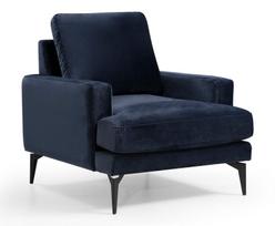 Kalune Design Sparno kėdė Papira Armchair - Navy Mėlyna