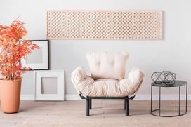 fotelis hanah - Išskleidžaiamas fotelis Kalune Design Nitta Single, rudas - 12 nuotrauka