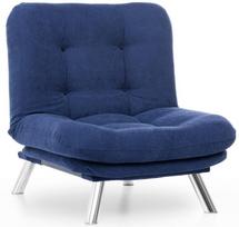 Kalune Design 1 sėdynės sofa Misa Solo - Navy Mėlyna
