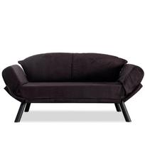 Kalune Design 2-sėdynė sofa-lova Genzo - Juodas