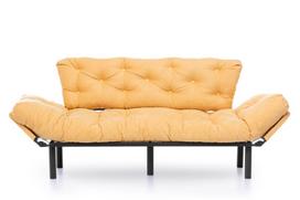 garstycios - Sofa Kalune Design Nitta Triple, geltona - 3 nuotrauka