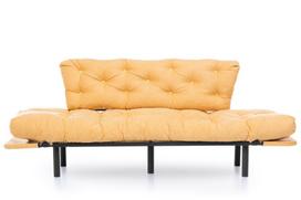 garstycios - Sofa Kalune Design Nitta Triple, geltona - 5 nuotrauka