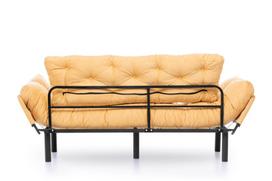 garstycios - Sofa Kalune Design Nitta Triple, geltona - 6 nuotrauka