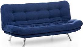 Kalune Design 3-sėdynė sofa-lova Misa Sofabed - Navy Mėlyna
