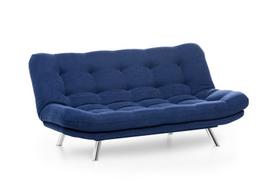 melyna sofa lova - Kalune Design 3-sėdynė sofa-lova Misa Sofabed - Navy Mėlyna - 2 nuotrauka