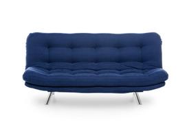 melyna sofa lova - Kalune Design 3-sėdynė sofa-lova Misa Sofabed - Navy Mėlyna - 3 nuotrauka