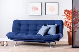melyna sofa lova - Kalune Design 3-sėdynė sofa-lova Misa Sofabed - Navy Mėlyna - 7 nuotrauka
