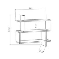 paraleles - Lentyna Kalune Design Paralel, ąžuolo spalvos - 3 nuotrauka