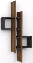 Kalune Design Sienos lentyna Emse - Oak, Anthracite