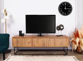 40 tv stovas - TV staliukas Lupin 140, rudas - 11 nuotrauka