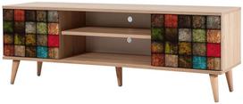 40 tv stovas - TV staliukas Kalune Design 863(I), įvairių spalvų/ąžuolo spalvos - 1 nuotrauka