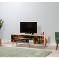 40 tv stovas - TV staliukas Kalune Design 863(I), įvairių spalvų/ąžuolo spalvos - 3 nuotrauka