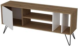 graikiniai riesutai - TV staliukas Kalune Design Mistico 140 cm, rudas/baltas - 2 nuotrauka