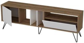 graikiniai riesutai - TV staliukas Kalune Design Mistico 180 cm, rudas/baltas - 2 nuotrauka